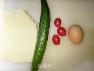 黄瓜鸡蛋汤的做法步骤：1