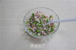 葱油培根饼的做法步骤：4