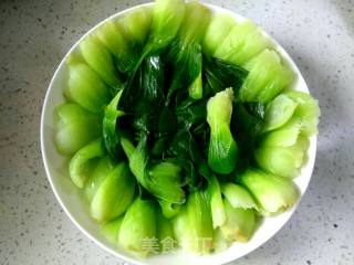 香菇烧油菜的做法步骤：5