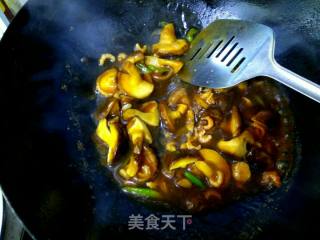 香菇烧油菜的做法步骤：10