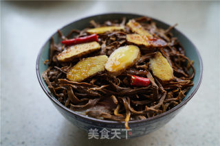 豆角扣肉的做法步骤：7