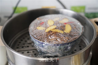 豆角扣肉的做法步骤：8
