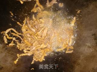 蒜苗肉丝烧粉丝的做法步骤：4