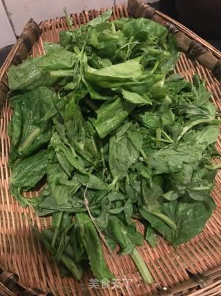 超简单豌豆尖汤的做法步骤：1