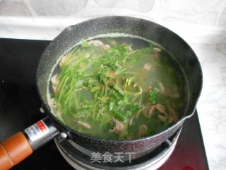 南极鳞虾萝卜粉丝汤的做法步骤：8