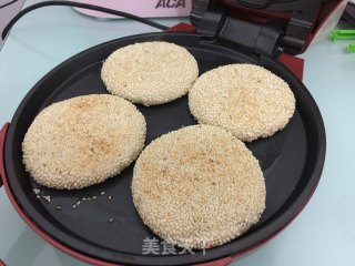 烧饼夹牛肉的做法步骤：16