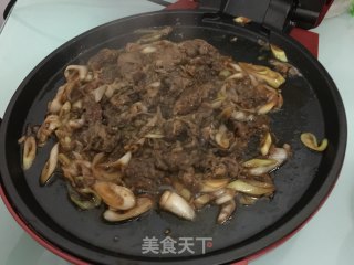 烧饼夹牛肉的做法步骤：18