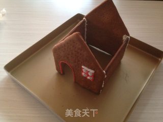 “烤箱美食”圣诞姜饼屋的做法步骤：13