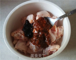 香菇蒸鸡翅的做法步骤：3