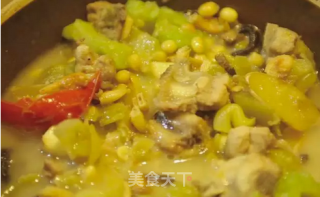 苦瓜排骨汤的做法步骤：12