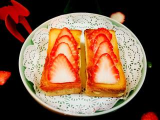 烤箱美食：榴莲之恋——榴莲烤吐司的做法步骤：11