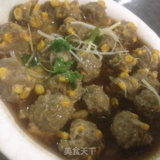 金玉羊肉丸的做法步骤：8