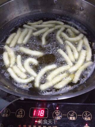 芝麻江米条的做法步骤：15