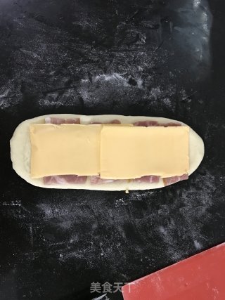 培根奶酪面包卷的做法步骤：8