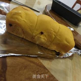 南瓜蔓越梅吐司面包的做法步骤：7