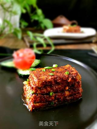 #烤箱美食#辣烤豆腐的做法步骤：13