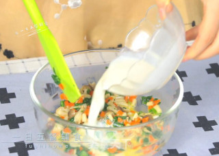 蔬菜软松饼的做法步骤：5
