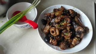 香菇滑鸡的做法步骤：9