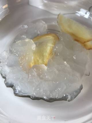 木瓜炖雪蛤的做法步骤：2
