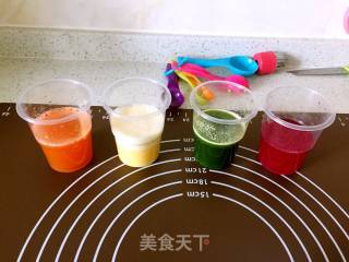 彩色蝴蝶面的做法步骤：3