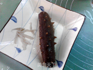 海参蒸蛋羹的做法步骤：2
