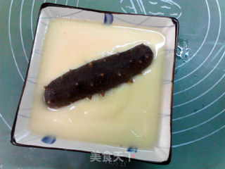海参蒸蛋羹的做法步骤：12