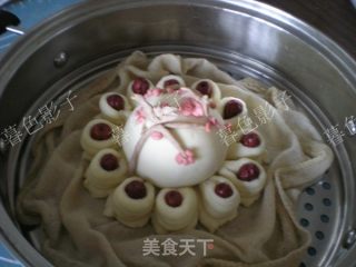 喜鹊登梅馍馍的做法步骤：9