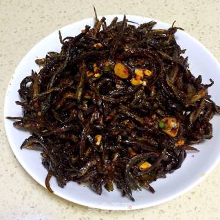干煸小泥鳅鱼的做法步骤：8