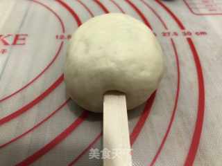 雪糕造型黑豆沙面包的做法步骤：12