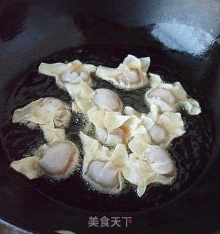 酥炸云吞的做法步骤：5