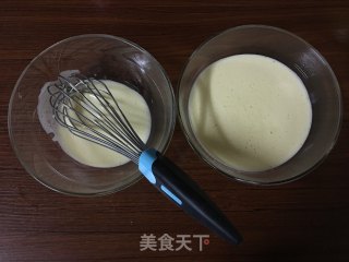 奶牛戚风蛋糕的做法步骤：5