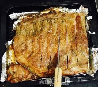 烤箱美食之烤排骨的做法步骤：9