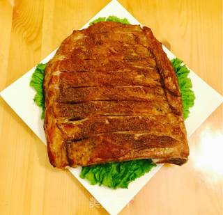 烤箱美食之烤排骨的做法步骤：11