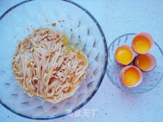 鸟巢鸡蛋饼的做法步骤：5