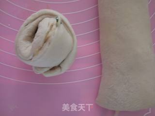 全麦葱香花卷的做法步骤：14