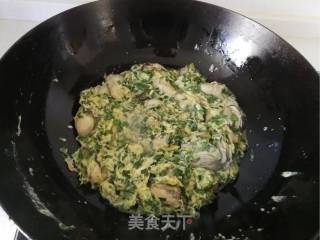 韭菜蛋炒海蛎子的做法步骤：6