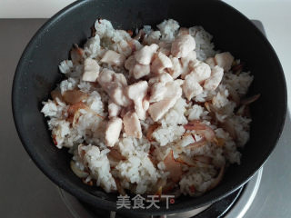 #烤箱美食#咖喱鸡肉焗饭的做法步骤：6
