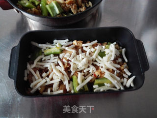 #烤箱美食#咖喱鸡肉焗饭的做法步骤：9