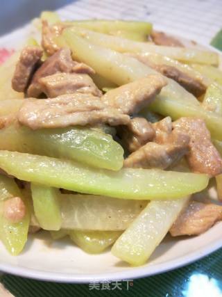 瘦肉炒大头菜的做法步骤：4