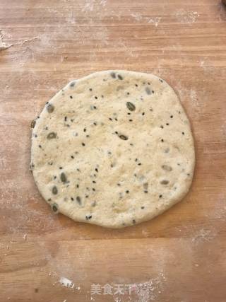 多子夏巴塔拖鞋面包的做法步骤：9