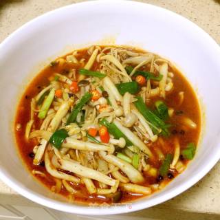 简易版水煮蘑菇的做法步骤：14