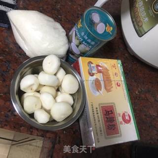 椰汁马蹄千层糕的做法步骤：1