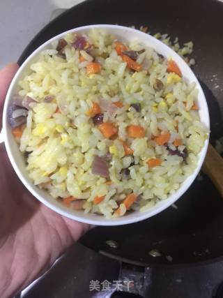 蒲烧鳗鱼蛋炒饭的做法步骤：9