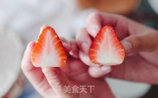 草莓可可裸蛋糕的做法步骤：17