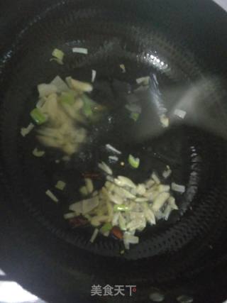 掐菜鸡脯肉丝的做法步骤：8
