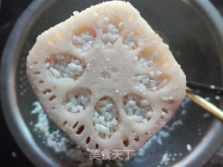 蜂蜜糯米藕的做法步骤：4