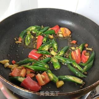 葱爆豆腐的做法步骤：9