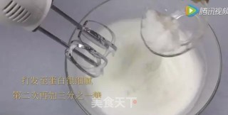 菠菜戚风蛋糕的做法步骤：12