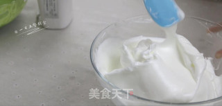 菠菜戚风蛋糕的做法步骤：14