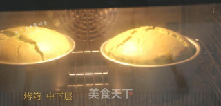 菠菜戚风蛋糕的做法步骤：20
